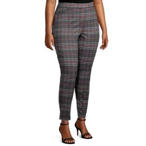 Sanctuary Plaid Leggings Pants Nwt Xxl